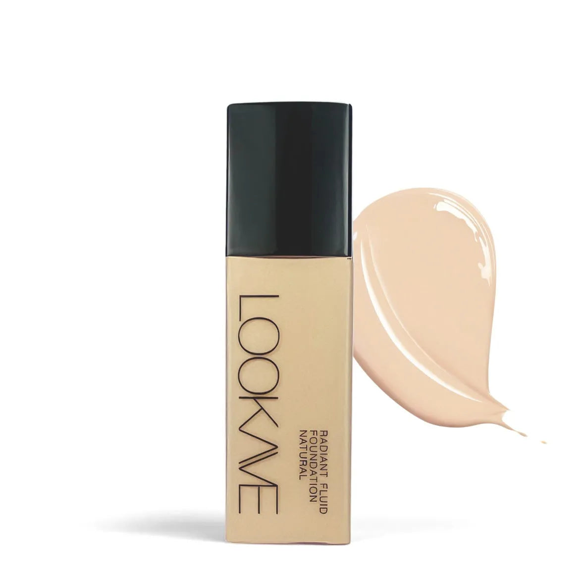 LOOKAVE Matte Liquid Foundation tube in 21c size with shade options LK63C-01 to LK63C-06
