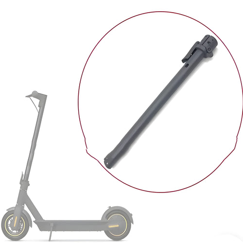 Black folding upright pole replacement part for Nanbo No. 9 electric scooter body