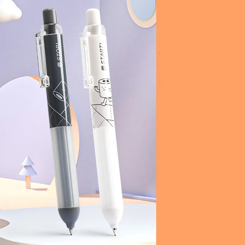 Activity 0.5mm automatic pencil with cloud grip in black and white colours