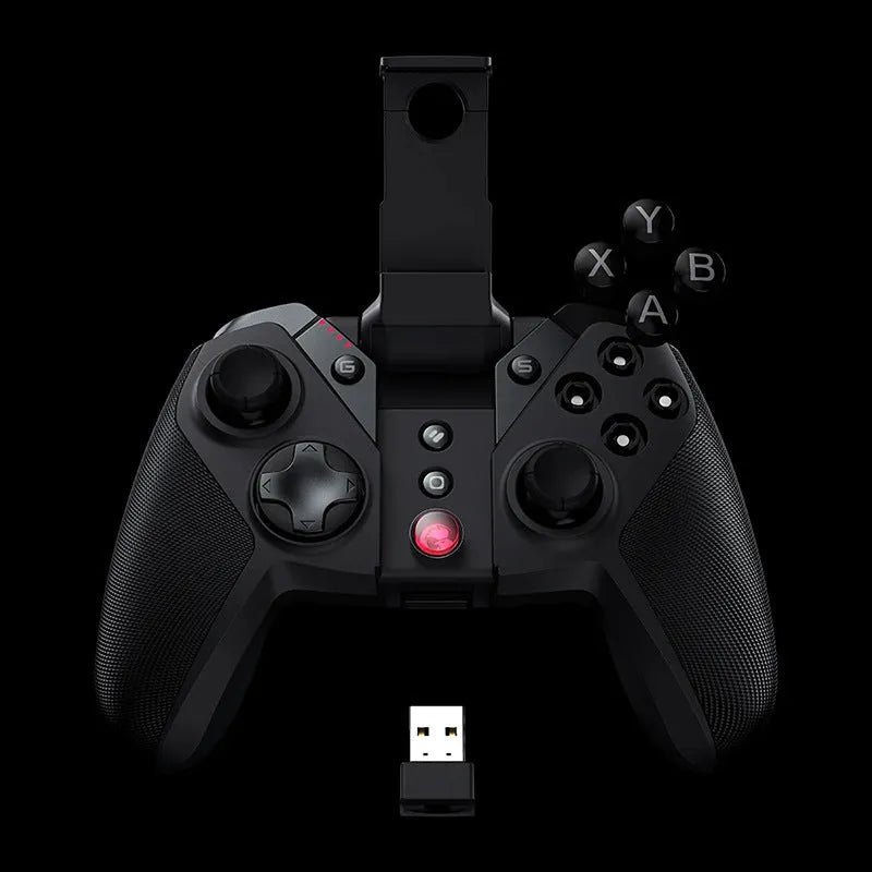 Black Gaishi chicken Type-C wired game controller with vibration function