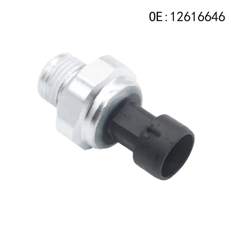 Silver metal fuel pressure sensor for automotive applications with part numbers 12616646 12677836 D1846A