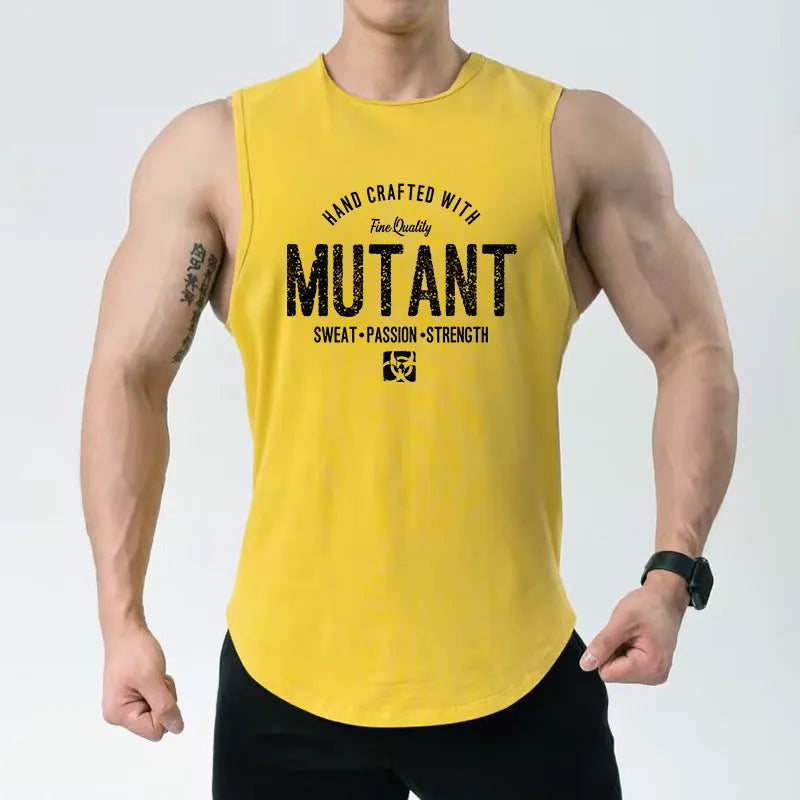 Loose fit polyester training waistvest in multiple colour variations including semicircle designs