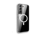 Transparent MagSafe magnetic phone case for Samsung S21 S22 S23 models