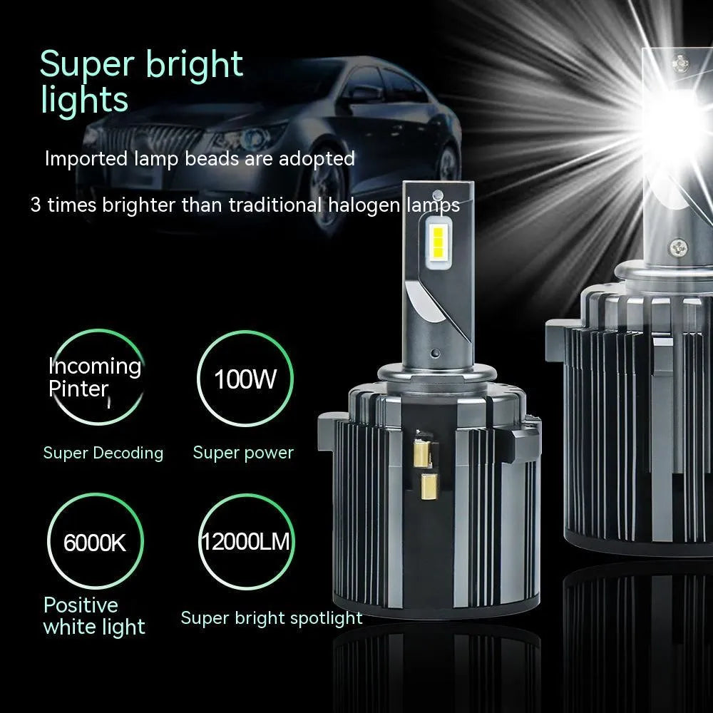 Golf 7 Touran L Xia Lang Shanku LED low beam headlight bulb with aviation aluminium alloy housing