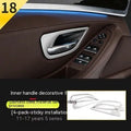 BMW 5 Series interior door handle decorative trim strips four piece set