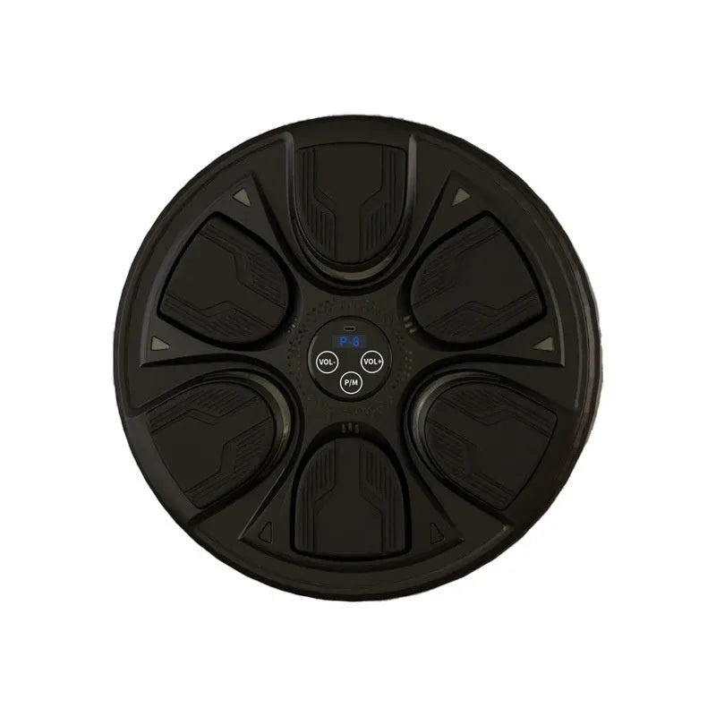 Black intelligent music boxing machine wall target with gloves for home Sanda and fitness training