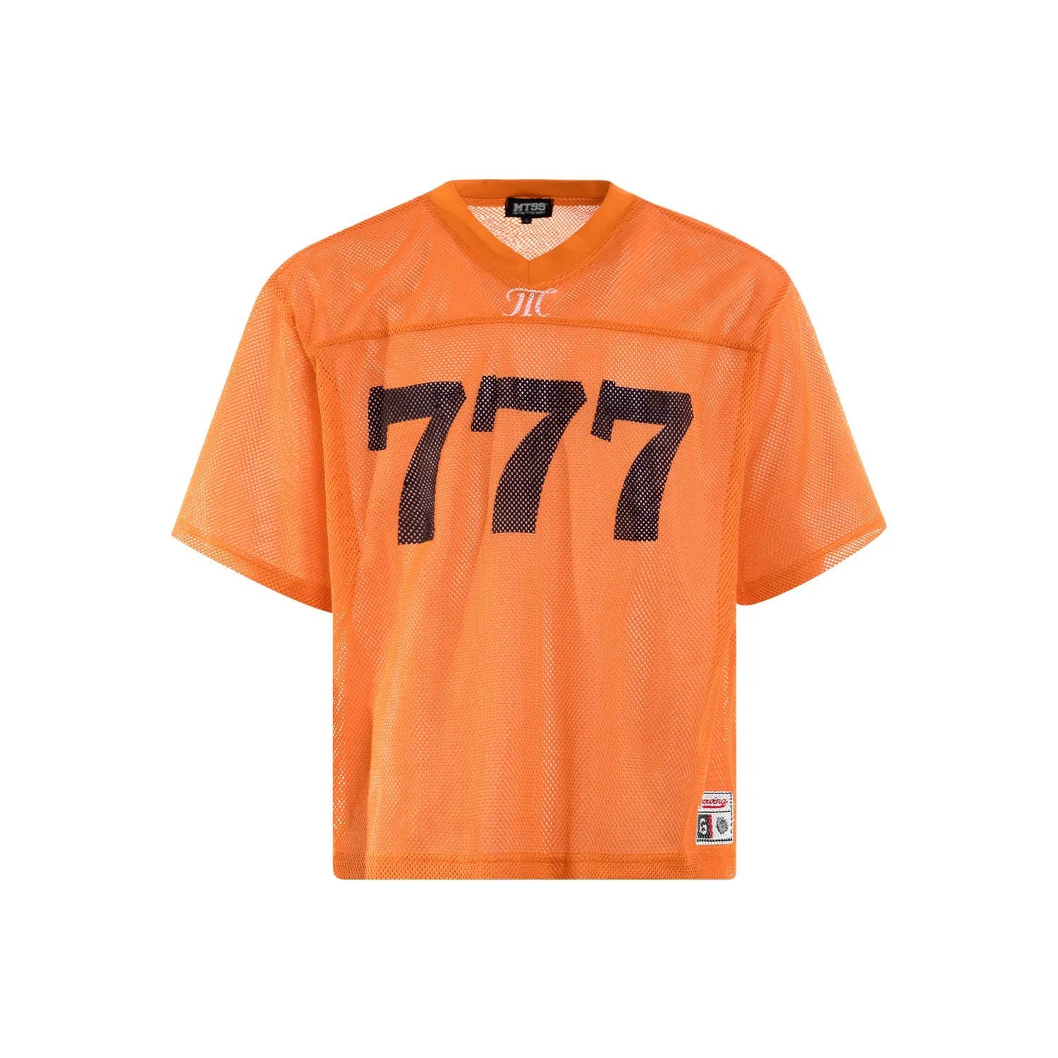 Men's loose fit summer T-shirt in retro street style with polyester fabric
