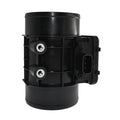 Black plastic automotive air flow meter sensor for engine diagnostics
