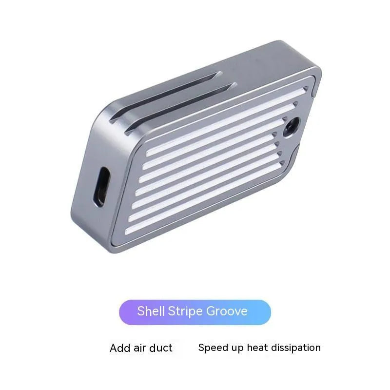 Aluminum alloy 10Gbps SSD enclosure with dual-protocol support for NVMe and NGFF drives