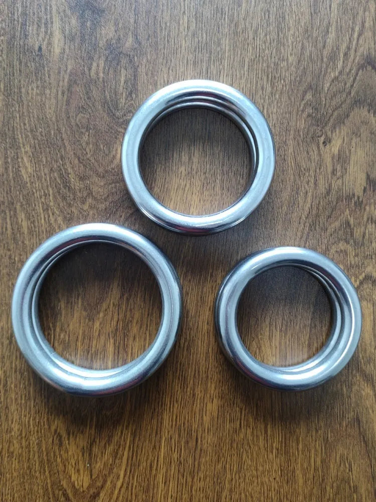 Iron Arm Skill Wing Chun carbon steel training ring in three sizes for martial arts conditioning