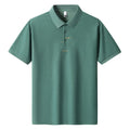 Men's loose-fit cotton t-shirt with short sleeves and a printed letter pattern, shown in various colours.