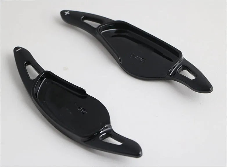 Carbon fibre pattern steering wheel paddle shifter modification accessory in ABS material