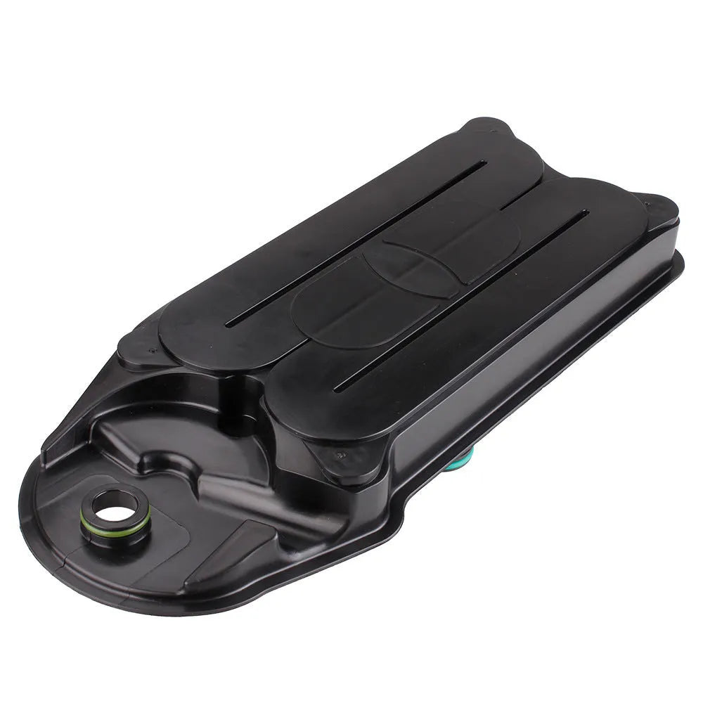 Black crankcase ventilation filter for Ram 2500-5500 with 6.7L Cummins diesel engine