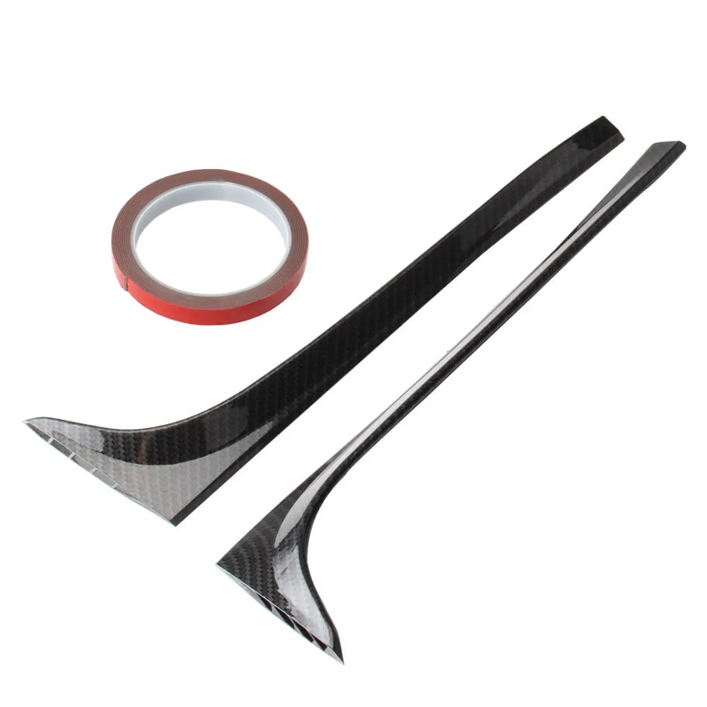 Glossy black ABS plastic rear window spoiler wing for Volkswagen Golf 7 car