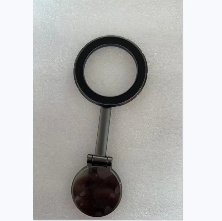 All-metal magnetic car phone mount in Qian colour with foldable design for dashboard mounting