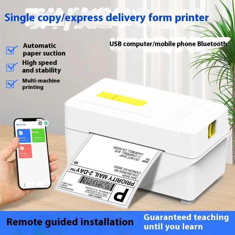 FlashLabel thermal express order printer with USB connection for shipping label production