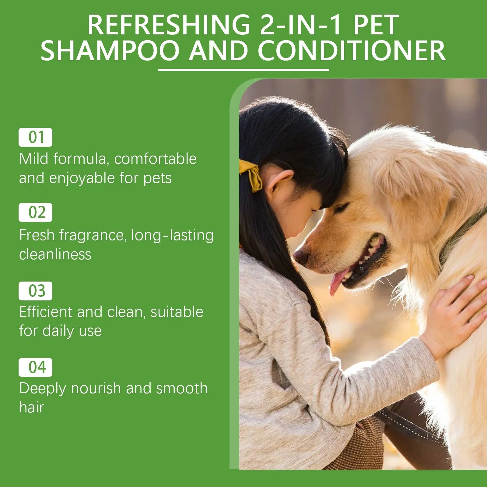100ml bottle of pet 2-in-1 shampoo fragrance shower gel with watermelon and coconut extract.