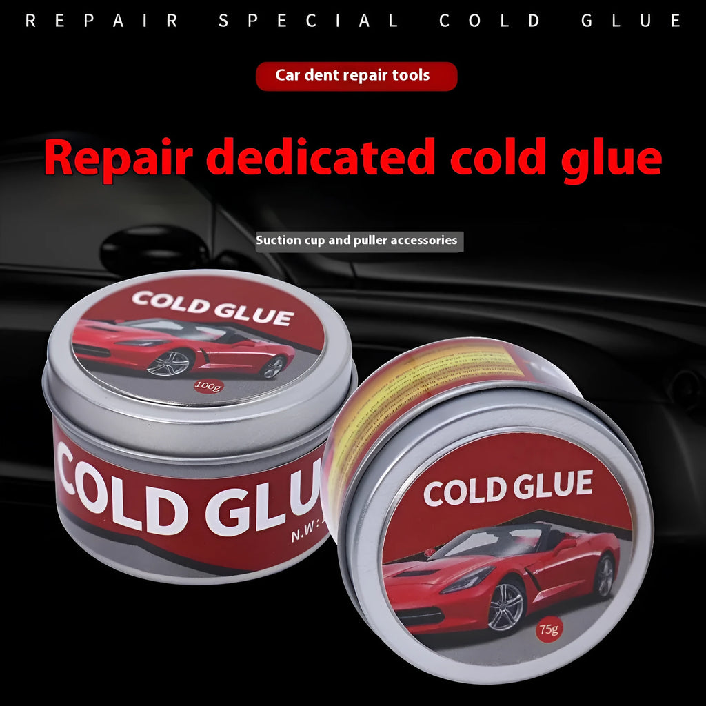 Special cold glue tubes for automobile depression repair in 75g and 100g sizes