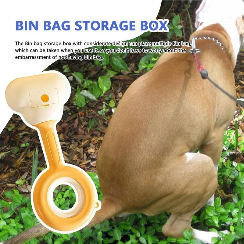 Cloud-shaped dog pooper scooper in white blue colour with comfortable grip handle