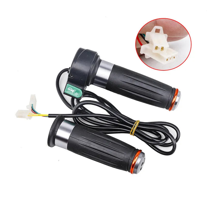 Plastic three-speed rotating accelerator handle for three-wheel electric car modification