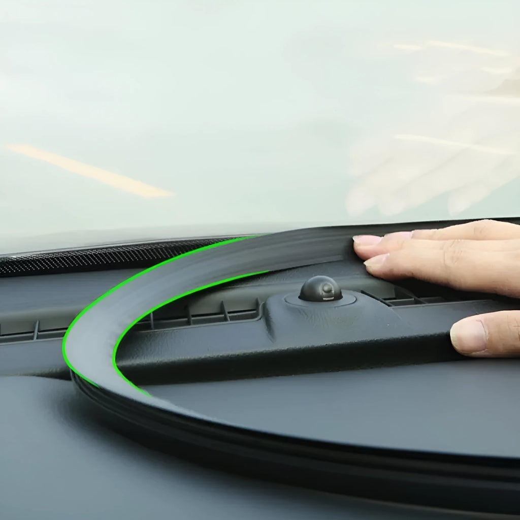 1.6 metre silicone dashboard soundproof seal strip for Outlander centre console installation