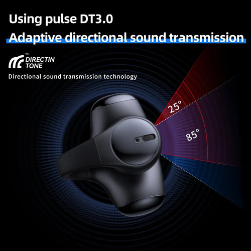 T306 black and white Bluetooth gaming headset with ear hook design for sport and e-sports