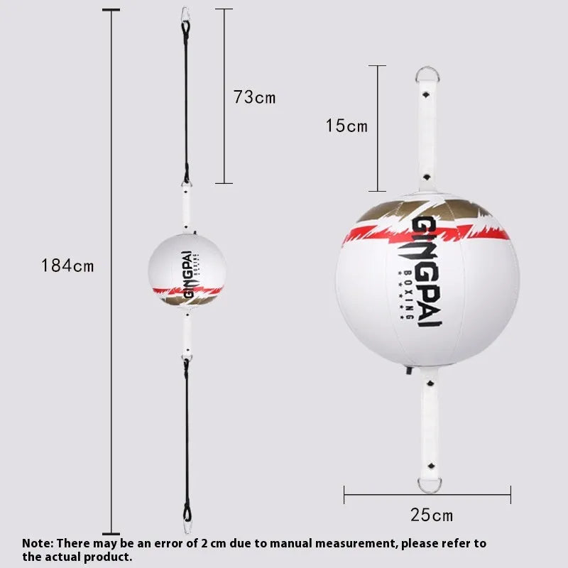 Hanging boxing speed ball training equipment for reaction and dodge practice in PU material