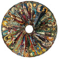 Pack of 30 tarot-themed paper bookmarks with painted glass style artwork.