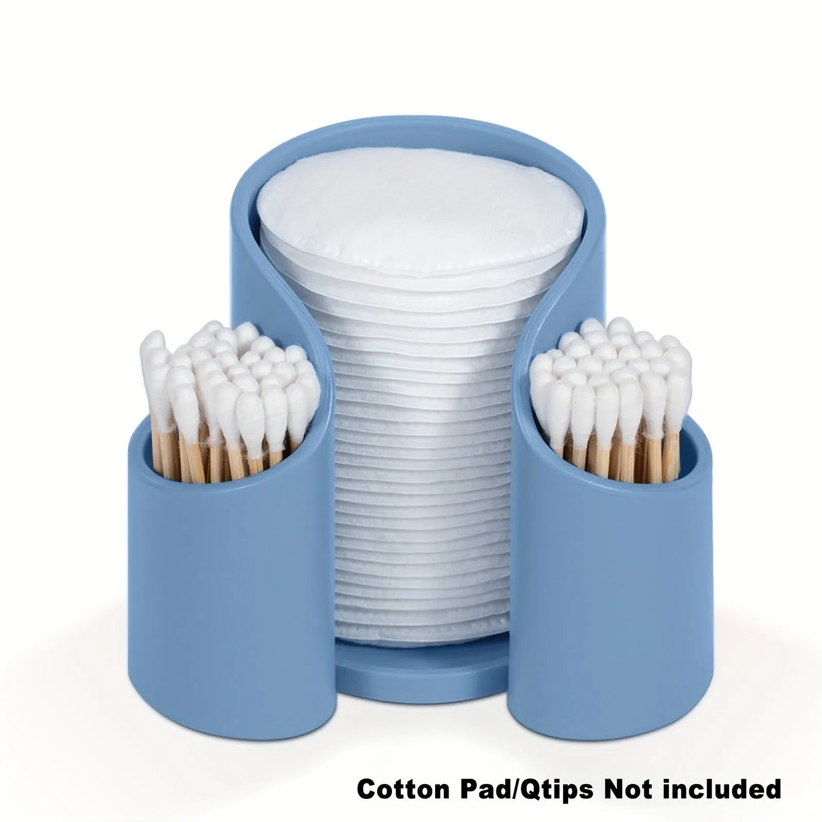 Plastic dental floss storage cotton box in solid colour design
