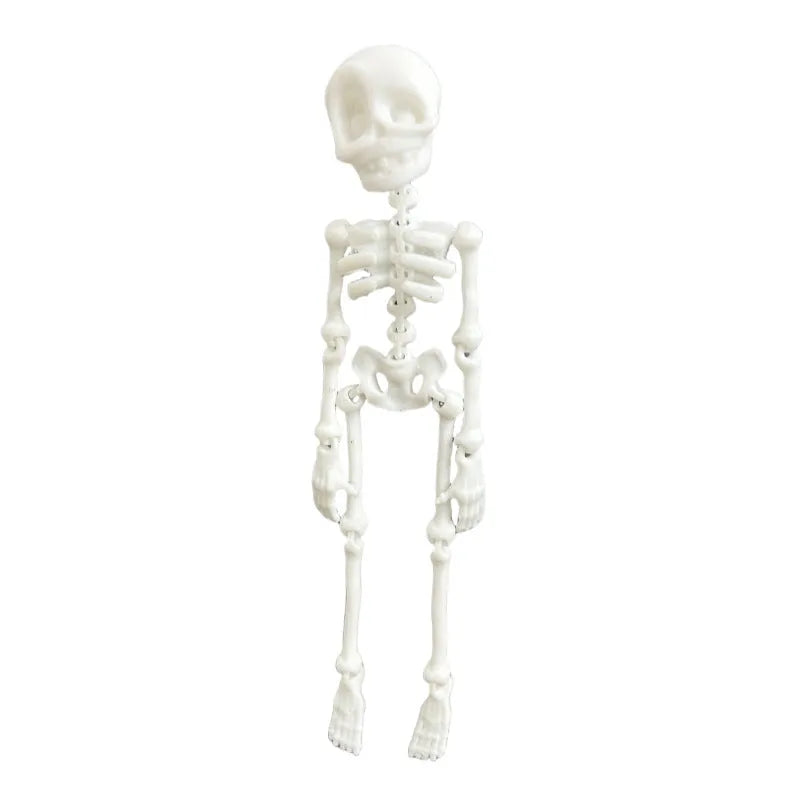 3D printed Halloween skull refrigerator magnet ornament in various colours with 18cm height