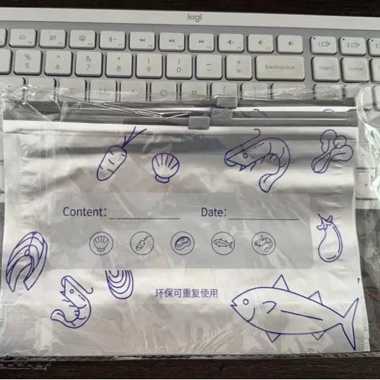 Aluminum foil sealed fresh-keeping bag in small, medium, and large sizes with bag and box style options