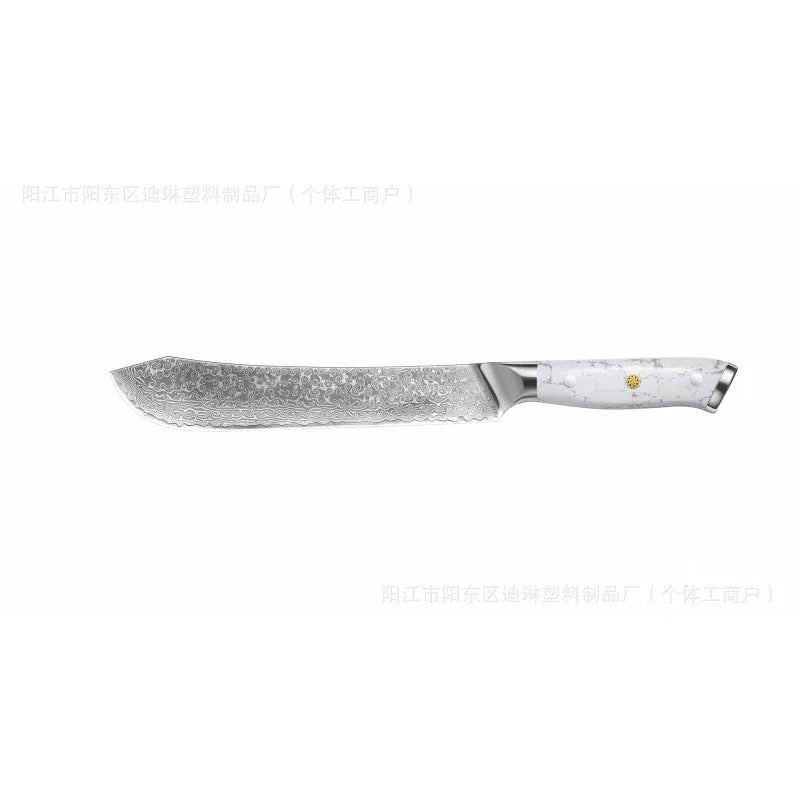 Damascus Special Combined Chef's Knife with 21cm VG10 blade and 32cm overall length