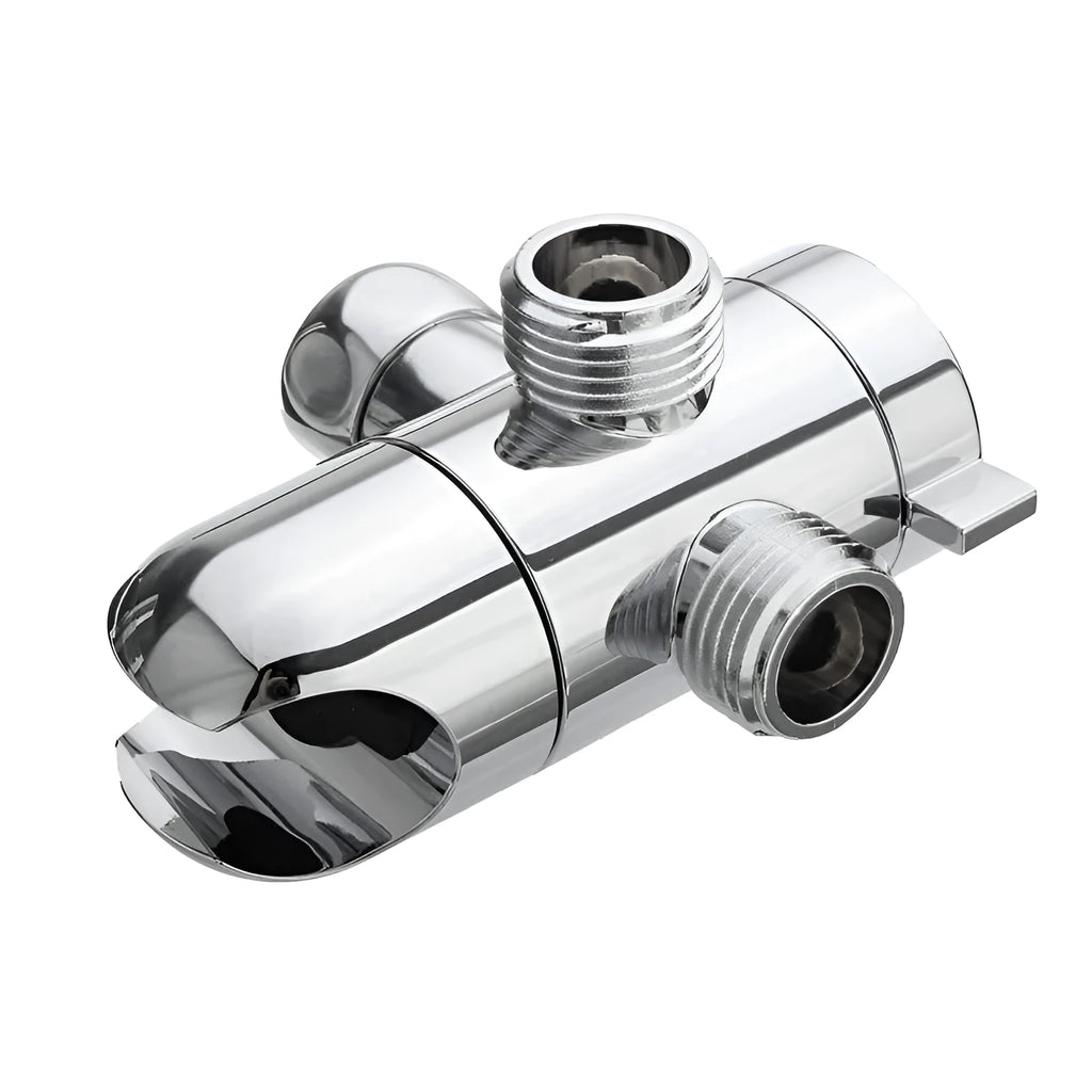 Copper water distributor nozzle for bathroom and kitchen tap installation.