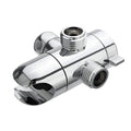 Copper water distributor nozzle for bathroom and kitchen tap installation.