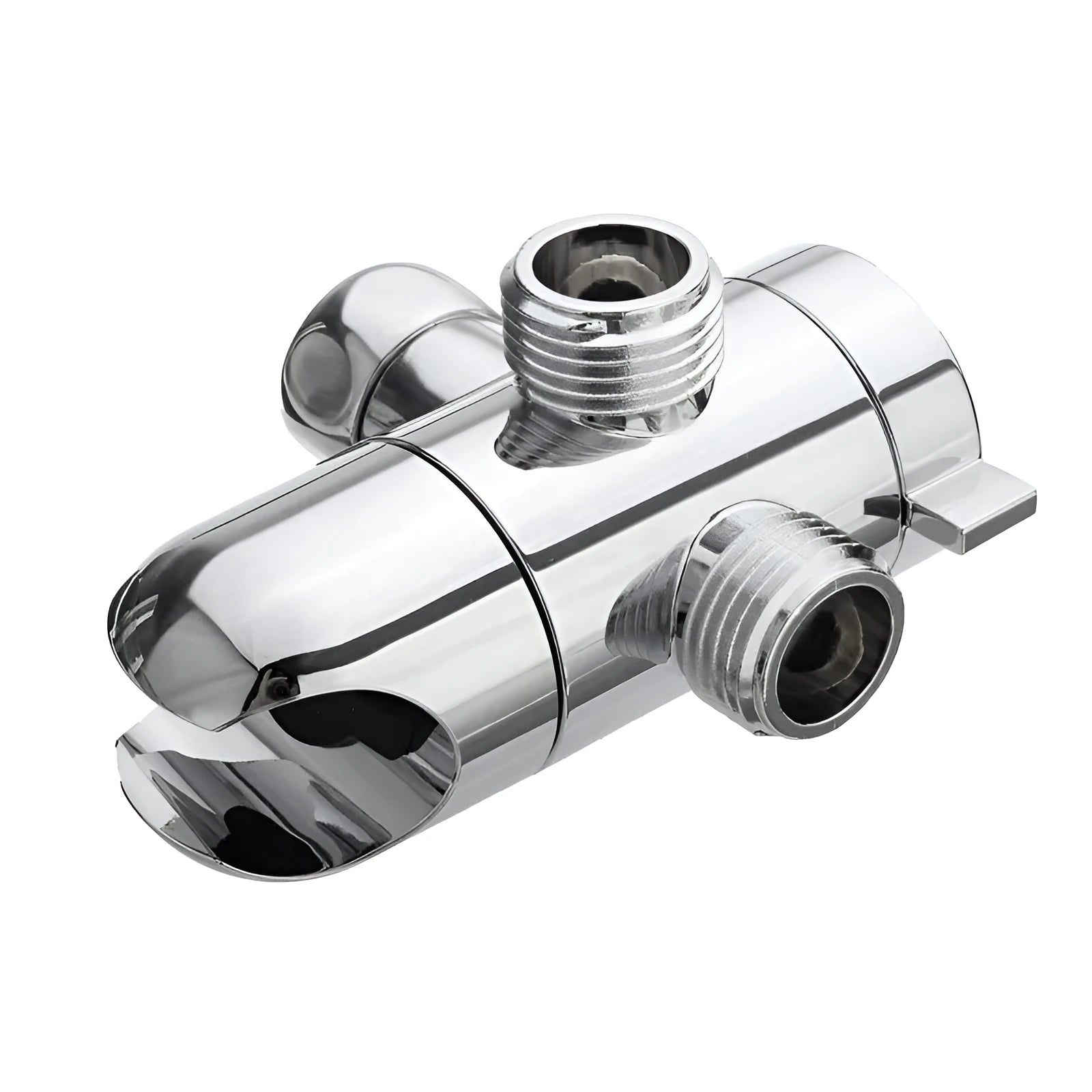 Copper water distributor nozzle for bathroom and kitchen tap installation.