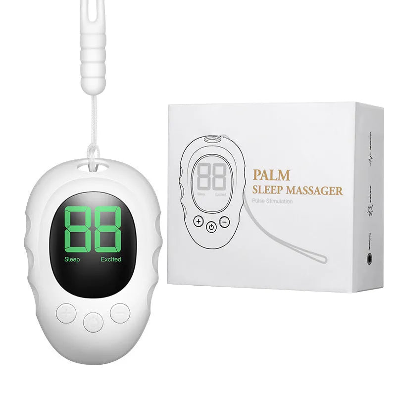 Silicone sleep monitor hand grip in white, black, or green colours with charging cable