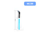 Portable plastic straw with suction tube for mountain climbing and biking outdoor use.