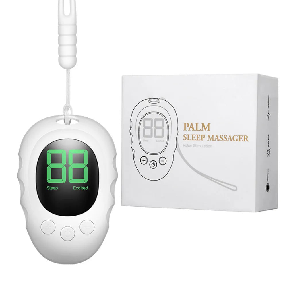 Silicone sleep monitor hand grip in white, black, or green colours with charging cable