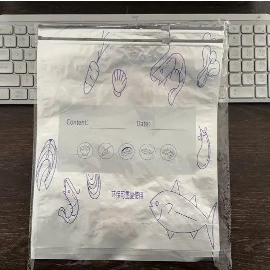 Aluminum foil sealed fresh-keeping bag in small, medium, and large sizes with bag and box style options