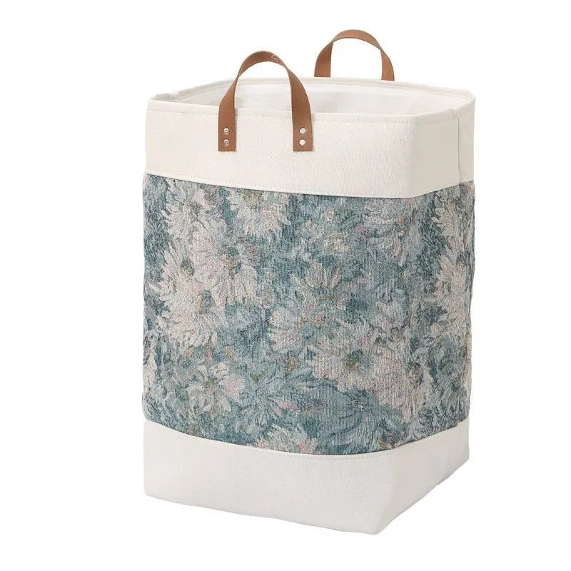 35cm wide fabric storage box for clothes and bedding organisation in colourful bear pattern