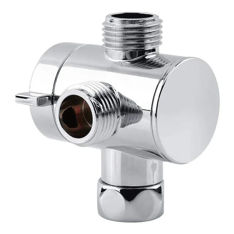 Copper water distributor nozzle for bathroom and kitchen tap installation.