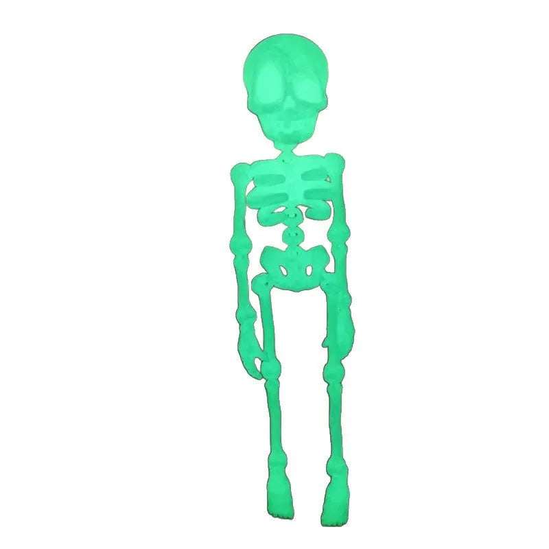 3D printed Halloween skull refrigerator magnet ornament in various colours with 18cm height