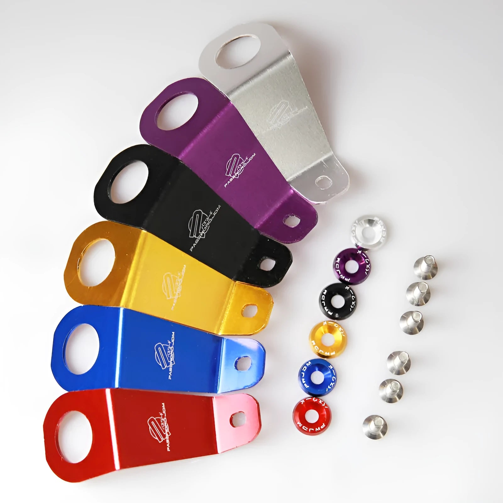 Aluminium alloy radiator mounting bracket for Honda Civic EG in choice of colours.