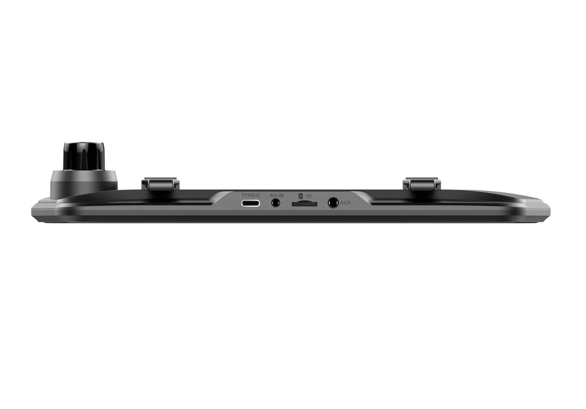 Dual-lens driving recorder with 9.66-inch touchscreen installed at rearview mirror position