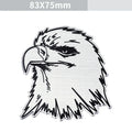 Aluminium car body decorative sticker with animal motif designs for vehicle customisation