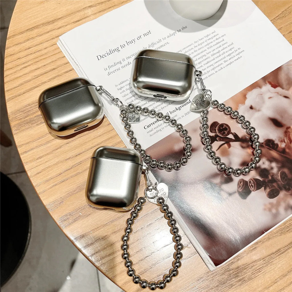 Matte plating TPU protective case for AirPods and AirPods Pro Bluetooth headsets