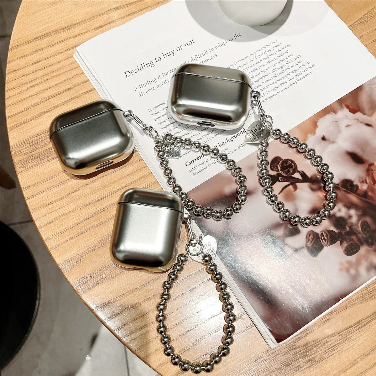 Matte plating TPU protective case for AirPods and AirPods Pro Bluetooth headsets