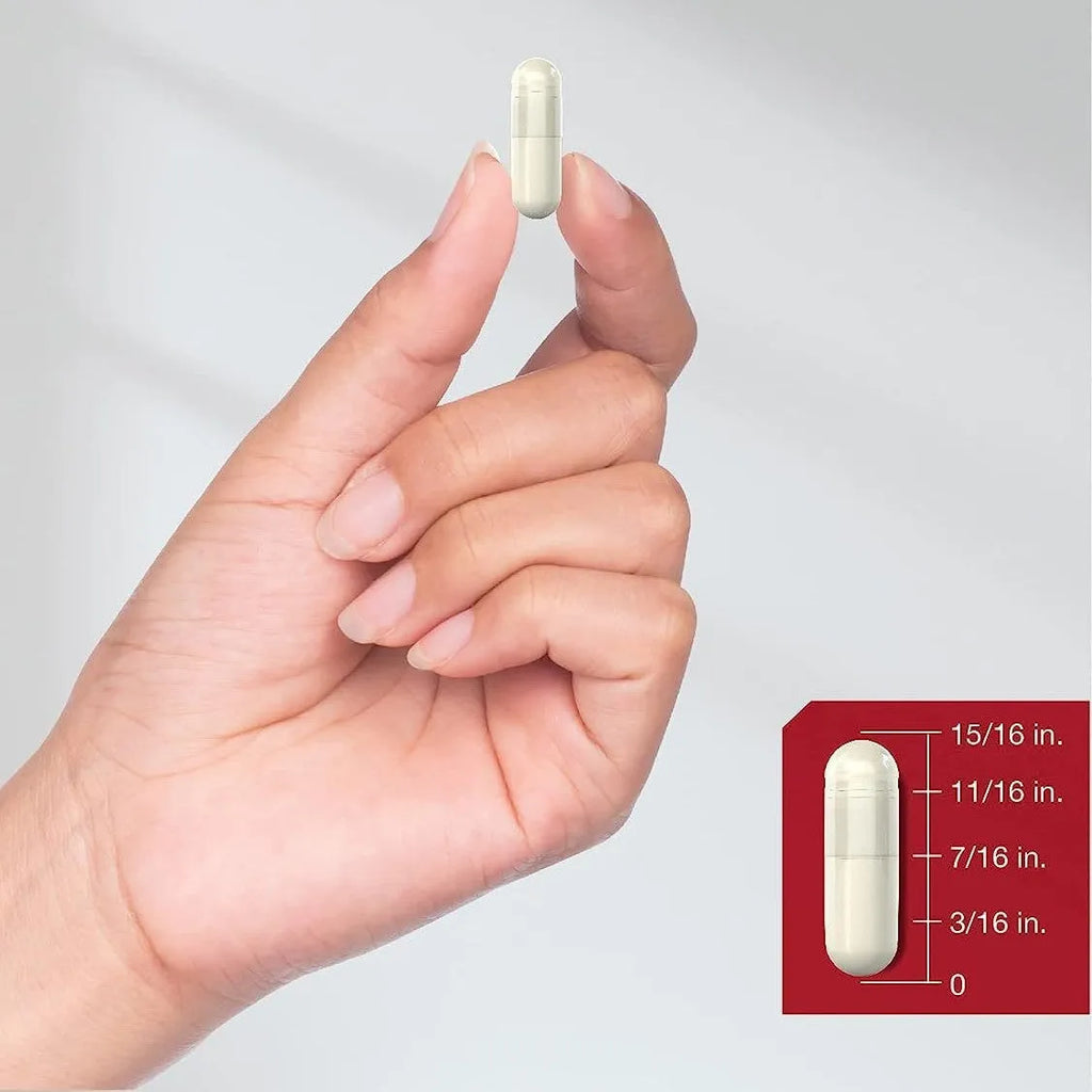 Bottle of 150 apple vinegar health capsules, dietary supplement tablets