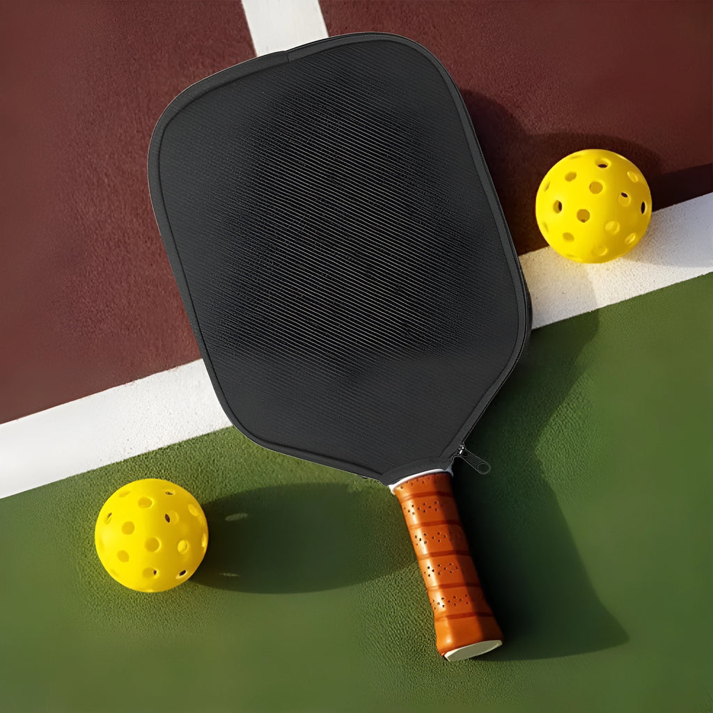 Black neoprene protective sleeve for table tennis racket equipment padding