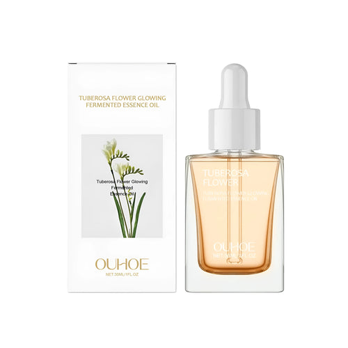 30ml brightening and firming facial oil bottle with dropper